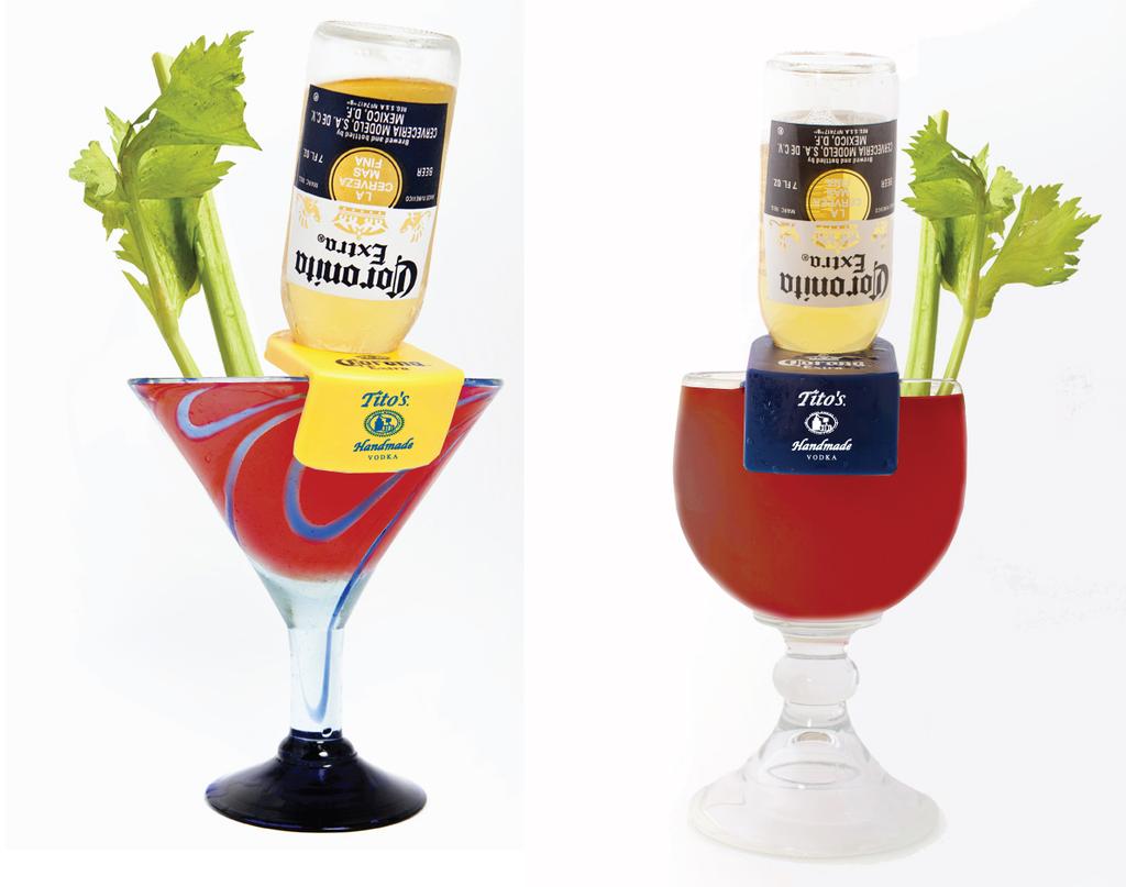 Corona- Tito Experience the Newest Bloody Mary and the hohest new way to