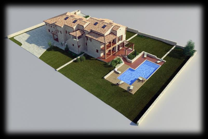 Parenzana Estate _ Future Development Project In addition, and included in the price, there is: a main project documentation (GP 18/17) and issued building permit (KLASA