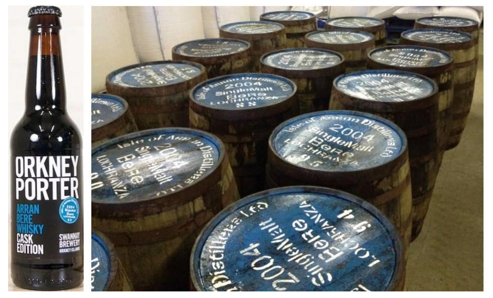 other products AI sourced Arran Bere whisky casks for