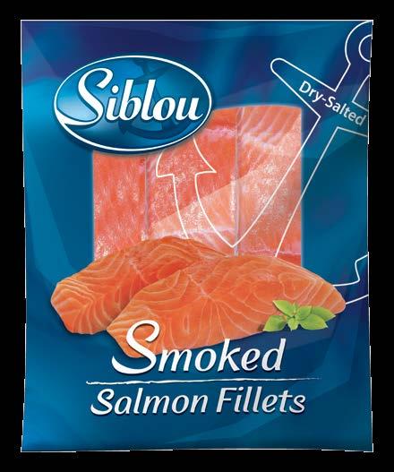 Processed from superior farmed Norwegian  fillet portions: 140-160g.
