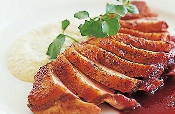 Lemon Sauce Duck with Fresh Orange Sauce Roast Duck with Ginger and Spring Onions Sliced Duck with