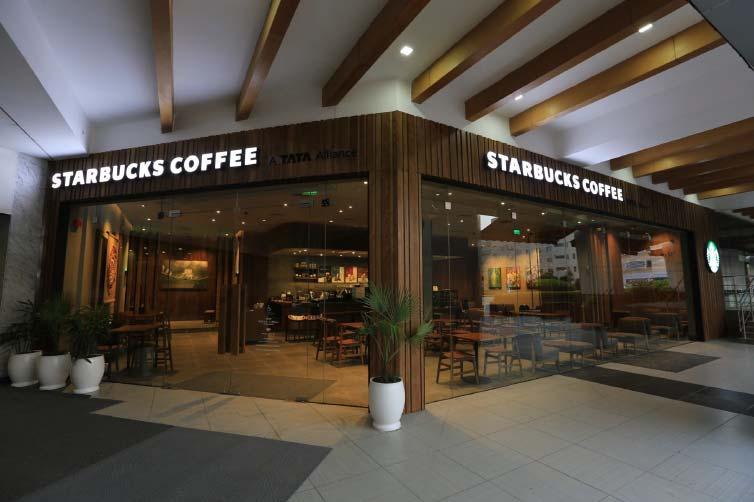 Joint Ventures Tata Starbucks Strong double digit topline growth continues
