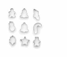 CHRISTMAS COOKIE CUTTERS CHRISTMAS SET