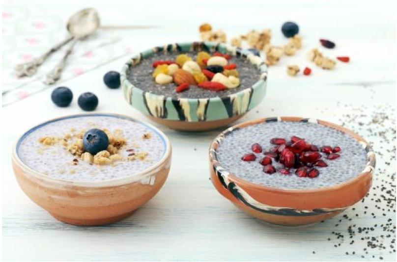 Recipes Chai Pudding : 2 servings 4 tablespoons chia seeds 2 tablespoons raw almonds.