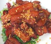 90 咸魚花腩煲 Stir fried salted fish with pork belly in hot pot 10.