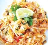粉面類 Noodles 泰式蝦球河 Thai stir fried rice noodles with prawns* 13.