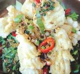 80 泰式蝦卷 Crispy king prawn rolls (served with Thai chilli dip)