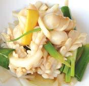 80 辣汁鮮魷 Cuttlefish sautéed with special sweet chilli sauce 12.