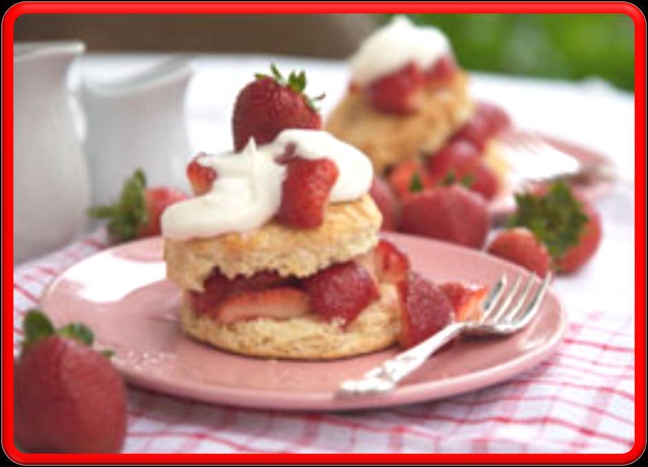 Strawberry Shortcake Fragrance is the aroma of buttery vanilla cake with
