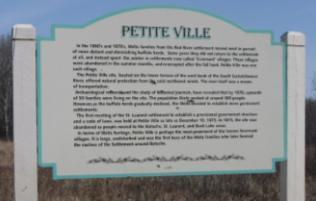 Petit Ville Early 1900s an influx of