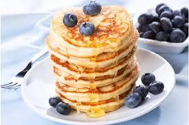 Recipe for egg free pancakes BY: Lilly Parsley and Gracie Lile Directions 1. Mix together flour, baking powder, sugar and salt in medium bowl. 2.