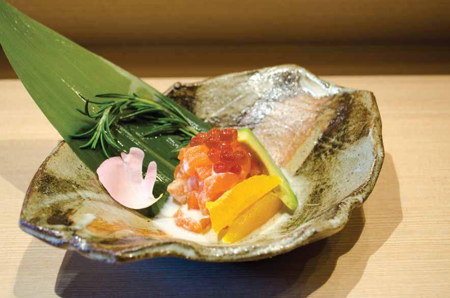 00 Shrimp, octpus and crab or shellfish with vinegar sauce Oshinko 4.00 Assorment of Japanese pickles Horenso-Ohitashi 4.