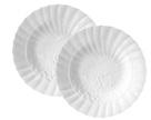 bowl, 2 dessert plates in white 000001-C0503-1 SIDE DISH SET 2-piece set: