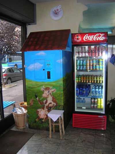 milk by vending machine are growing by leaps and bounds.