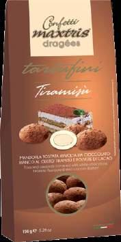 tiramisù and cocoa dusted 150 cm ESPTARMTIR150 Espositore Tartufini Mandorla Tiramisu