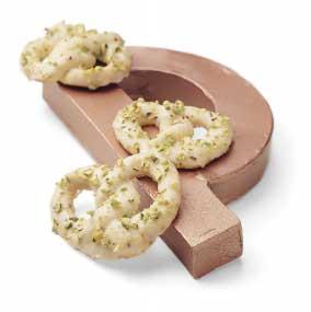 cookie ABCs P Twist and bake a batch of Pistachio Pretzels for great food gifts.
