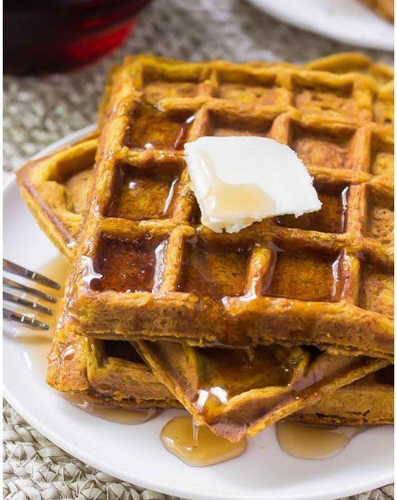 Preheat oven to 200. Preheat a waffle iron and coat it with cooking-oil spray.