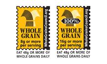 100% whole grains, 2 oz. partly whole-grain products, & 2 oz. refined grain products 6 oz.