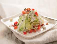 Rustic Wedge Salad ½ cup mayonnaise ¼ cup buttermilk 1 tablespoon Rustic Herb Seasoning 1 head iceberg lettuce, cut into 6 wedges 1 medium tomato, seeded and chopped ½ cup cooked and crumbled bacon ½