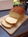 Honey Buttermilk Bread 1 envelope yeast or 1 tablespoon fresh yeast 1 teaspoon sugar ¼ cup warm water pinch of ginger (helps activate the yeast) 2 cups warm buttermilk ⅓ cup honey ¼ cup butter,