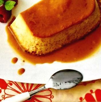 Flan de Queso French Toast Casserole 1 cup sugar 2 pkgs. (8oz. each) cream cheese, at room temperature 6 eggs 1 (14 oz.) can sweetened and condensed milk 1 (12 oz.) can evaporated milk 2 tbsp.