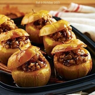 Baked Apples Baked Oatmeal ¼ cup oats ½ cup pecans ½ cup dried cranberries ½ cup flour ½ cup light brown sugar 1 tsp. Cinnamon Blend 4 tbsp.