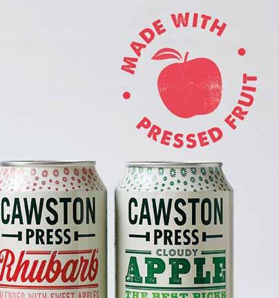 Cawston Press SOFT DRINKS Cloudy Sparkling Ale Cans