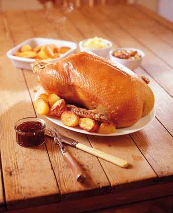 Buy only the best Why not spoil your family this Christmas by presenting them with a traditional festive meal of succulent roast goose.