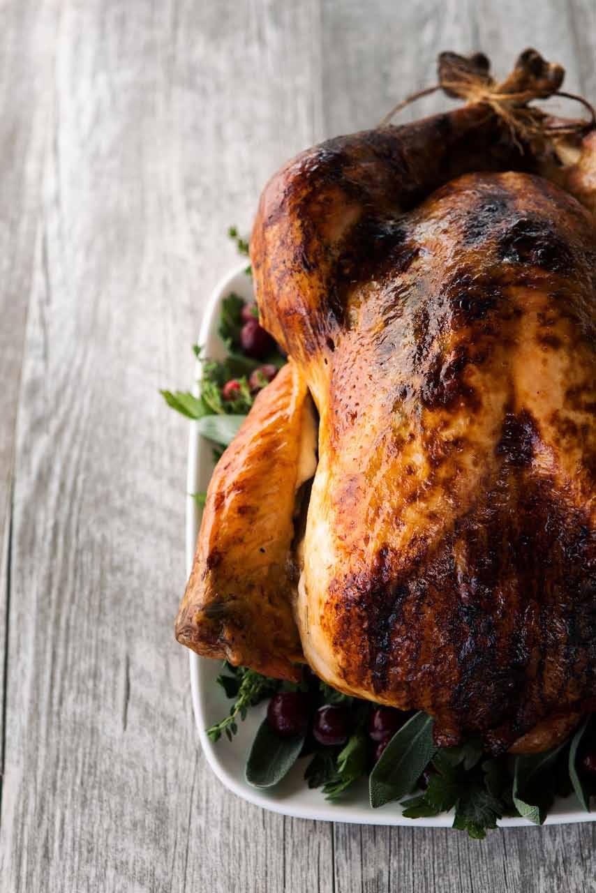 herb and citrus roasted turkey For the best results, remove your turkey from any packaging the day before Thanksgiving and pat it dry with paper towels.
