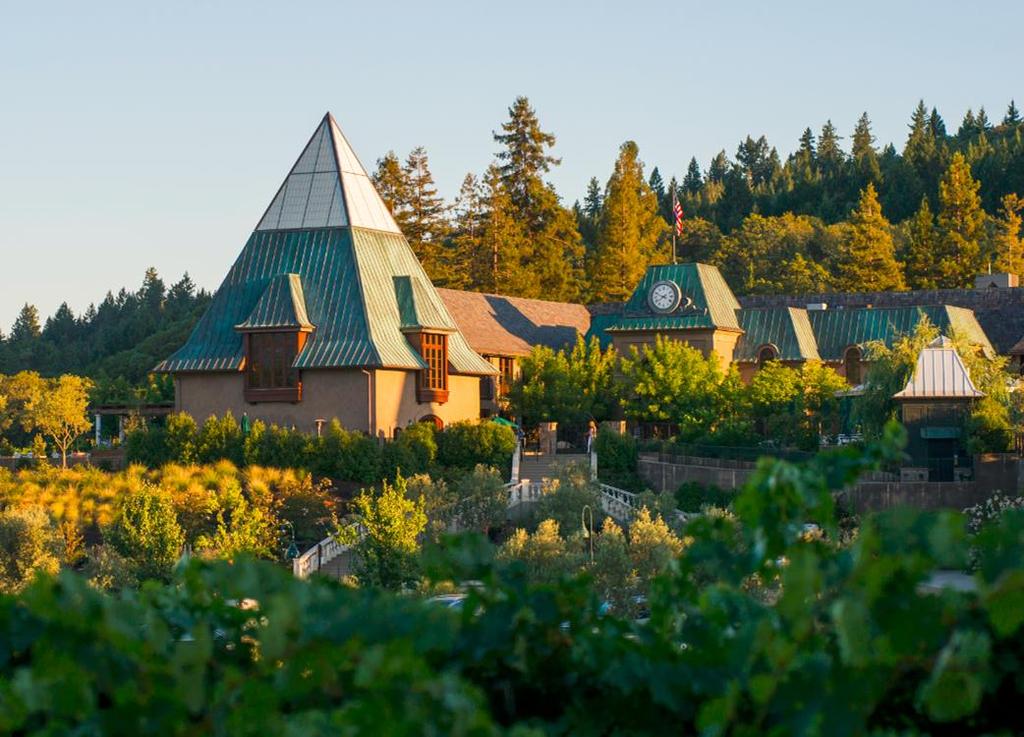 Francis Ford Coppola Winery Geyserville, Sonoma County 120,000 visitors annually Tasting Room Wine