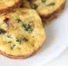 ) Loosen the edges of the frittata with a rubber spatula, and then invert onto a plate.