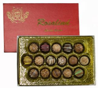 Boxed Chocolates Assorted Truffles Peanut Butter