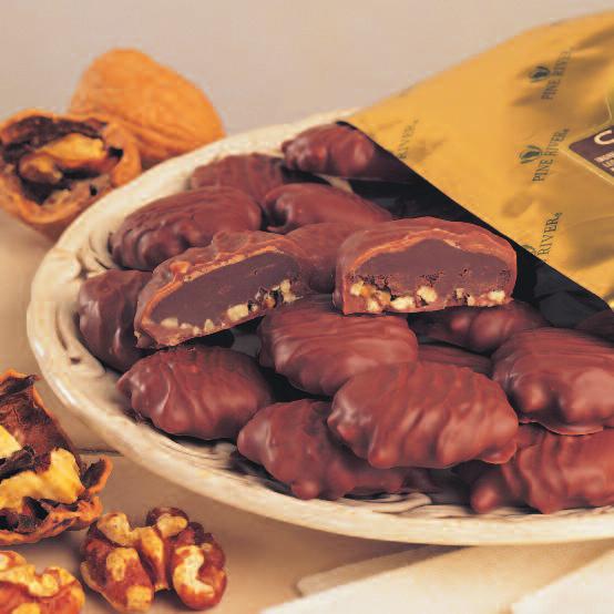 About Our Chocolates P740 Pine River old-fashioned chocolates have won fifteen