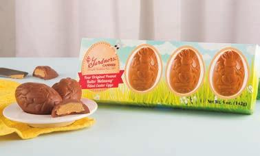 Original Peanut Butter Meltaway teaser eggs.