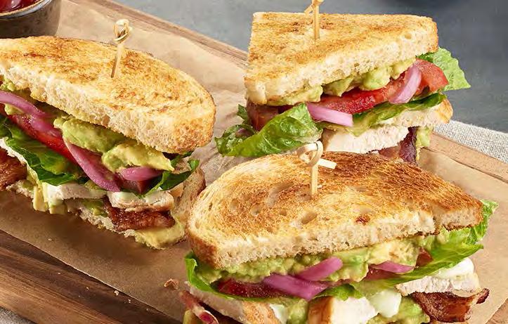 LUNCH Bistro Choice *Maximum of 20 people* Individually plated and menus given at start of the meeting Choose one (1) entrée Turkey BLT on toasted sourdough Green goddess