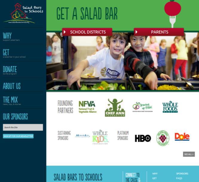 Resources Salad Bars to Schools Mission: donate free salad