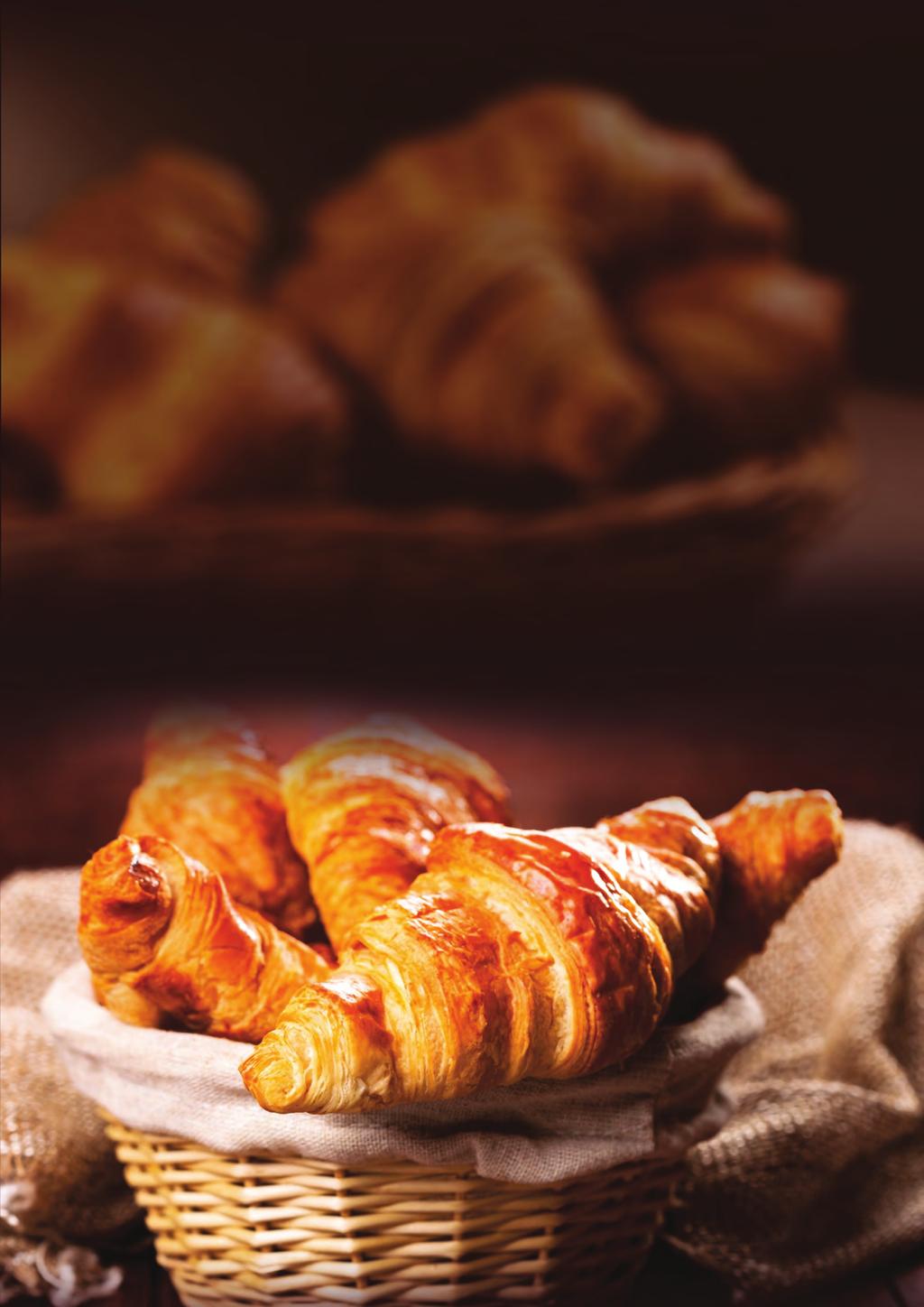Plain, layered to create a flaky texture, our croissant is perfect addition to your daily life from breakfast to late night snacking.