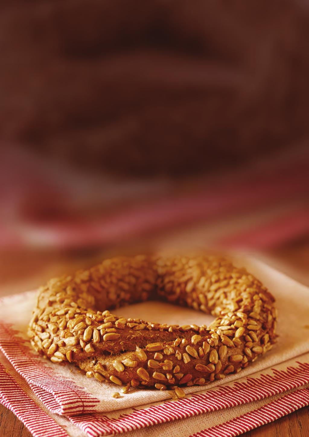 Turkish Multigrain Simit Simit, often decribed as the Turkish bagel, is a ring shaped bread, made with stone-ground wheat flour and encrusted with sesame seeds (or sesame bathed).