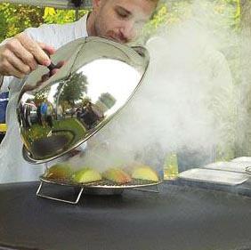 OAST Cooking rapidly over sizzling heat