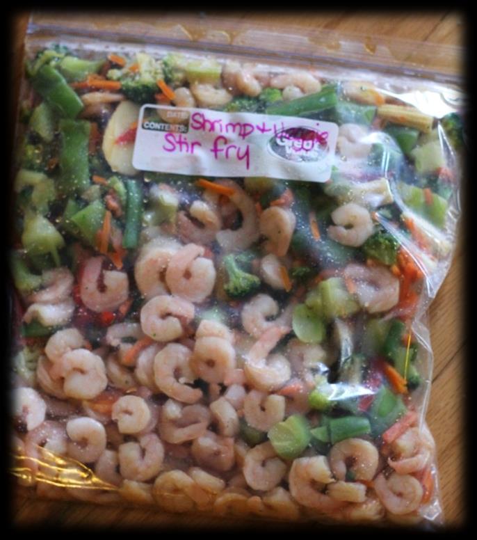 Asian Shrimp stir Fry Serves 8 Shrimp / [2 lbs.