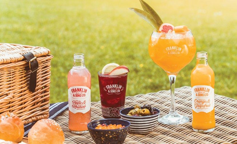 Some things just go well together FRANKLIN & SONS Franklin & Sons is an award-winning range of tonics, mixers and soft drinks first introduced in 1886.