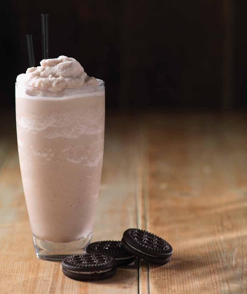 The cookie crumbles Drum roll please! This summer sees the launch of a new, award-winning addition to the Zuma Frappé range: Cookies & Cream!