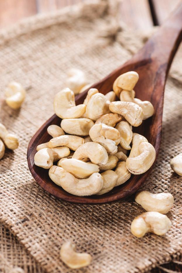 CASHEW NUTS Situated in the Southeast Asia with fruitful land for cashew,