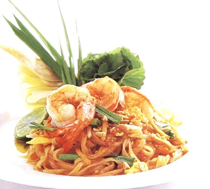 Pad Thai Noodles or Fried Rice Rice noodles stir-fried with choice of meat, egg, bean sprouts, scallions and ground peanut Pad woon-sen (Stir-Fried Clear Noodles) Stir-Fried Clear noodles, with