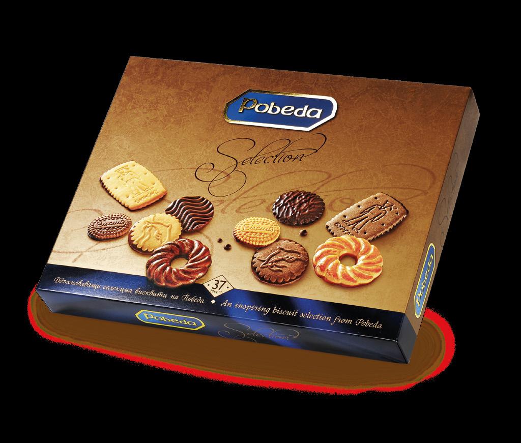 . Pobeda Selection Assorted biscuits per item