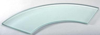 Buffet platters made of satined glass!