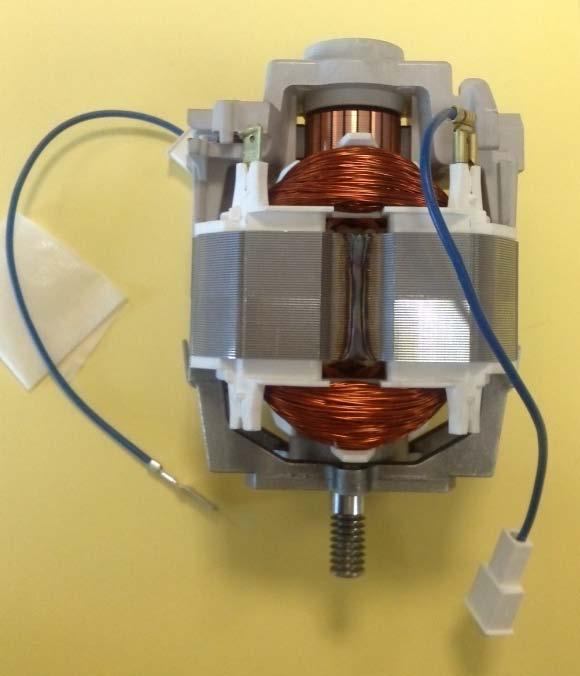 Parts affected by modification: Belt grinder motor 220-240 V ; 50-60 Hz (clockwise direction) New belt grinder motor (MULTIPIN connectors): spare code 259656 Pre-existing belt grinder motor (Faston