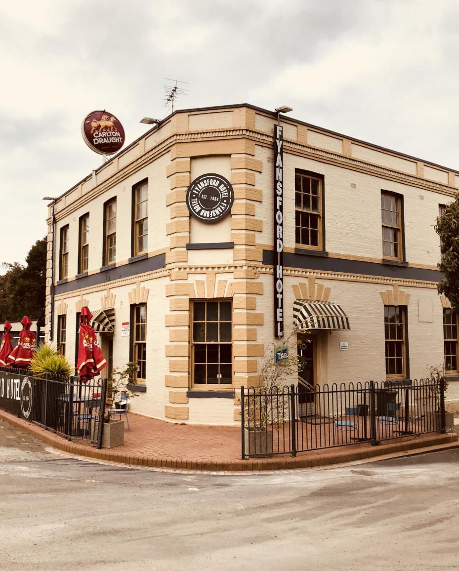 The Fyansford Hotel Just a short drive down the Fyansford Hill is the historic Fyansford Hotel situated on the banks of the iconic Moorabool and Barwon Rivers.