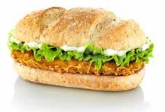 OR: Chicken Breast Meat (53%), Water, Vegetable Oil (Sunflower, Rapeseed), Starch, Fortified WHEAT Flour (WHEAT Flour, Calcium Carbonate, Iron, Niacin, Thiamin), Maize Flour, WHEAT Semolina, WHEAT