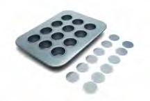 for easy release and cleaning Recipe included GIANT CUPCAKE PAN 44917 Label,